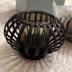 PartyLite votive candleholder set of 2. NWB